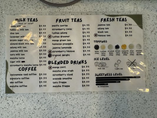 Menu photo 2 TeaArias Huntington Beach, CA Menu photo 2 TeaArias Huntington Beach, CA