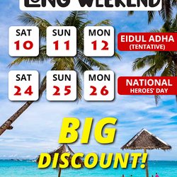 J'diamond Car Rental Services - Long weekend car rental promo