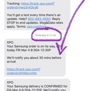 Rxo - 8:10 text for 8:30 arrival - Shipping Centers Near Me - Sacramento, California
