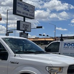 Pool Tech Plus - Outdoor sign