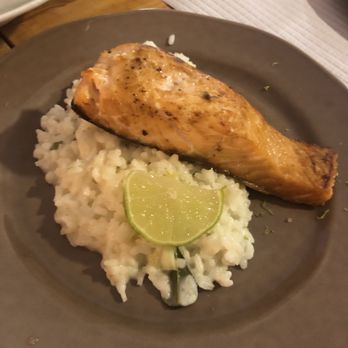 the fam kitchen - Salmon with lime risotto 12.50 - Portuguese Near Me