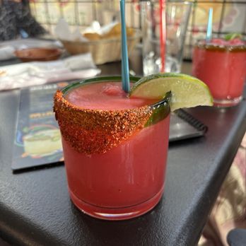 Pedros Tacos and Tequila Bar - Frozen Strawberry Margarita! - Bars Near Me - Boulder, Colorado