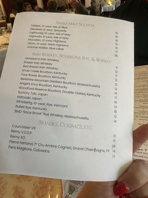 Menu photo 3 The Red Lion Inn Stockbridge, MA