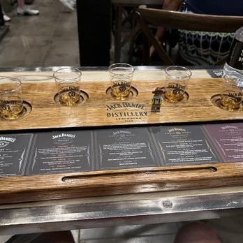 The Jack Daniel Distillery - Tasting time! - Distilleries Near Me - Lynchburg, Tennessee