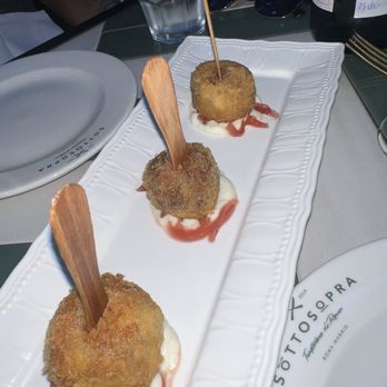 Sottosopra - Meatball appetizer - Roman Near Me - Rome, RM Sottosopra - Meatball appetizer - Roman Near Me - Rome, RM