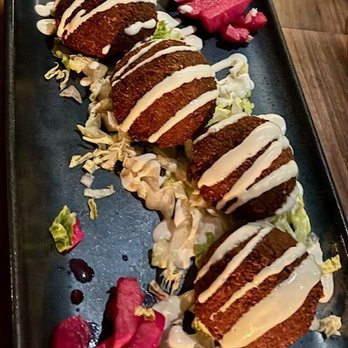 Amar Mediterranean Kitchen & Bar - Falafel (fried chickpea balls) - Seafood Near Me - Delray Beach, Florida