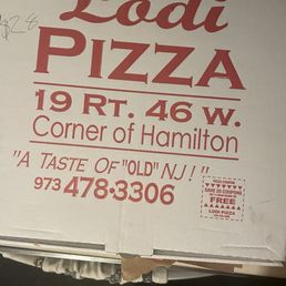 The pizza box. The pizza box.