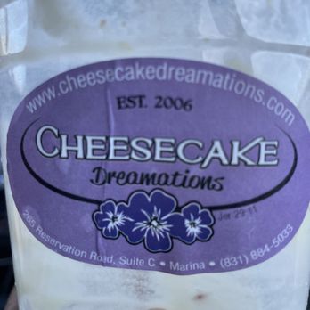 Cheesecake Dreamations - 8oz cup Cheesecake Shake - FruitTart - Desserts Near Me - Marina, California