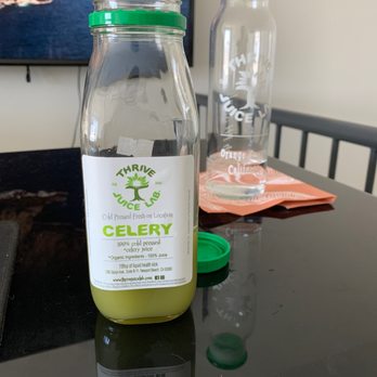 Thrive Juice Lab - Celery Juice and Alkaline water - Juice Bars & Smoothies Near Me - Laguna Niguel, California
