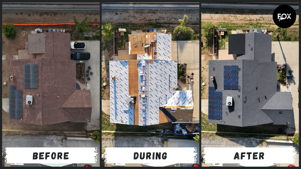 Slide of Fox Roofing Company