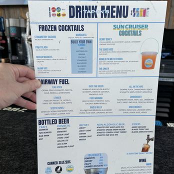 Tap-In's - Drink menu - Golf Near Me - Howell, Michigan Tap-In's - Drink menu - Golf Near Me - Howell, Michigan