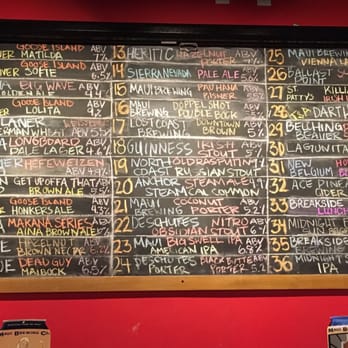 Taps & Apps - 6 April 16 tap list - New American Near Me - Mililani, Hawaii