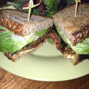 Juicy Kitchen - Roasted Eggplant sandwich - Breakfast & Brunch Near Me - Ann Arbor, Michigan Juicy Kitchen - Roasted Eggplant sandwich - Breakfast & Brunch Near Me - Ann Arbor, Michigan