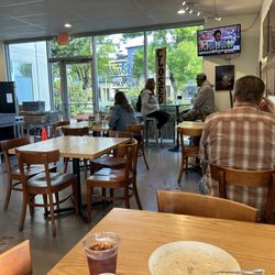 Southpine Bakery - By the time I left the tables were full.