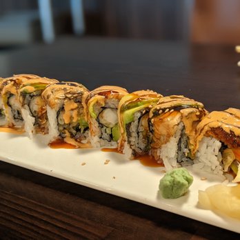 Sushi Q6 Normandy - Dinosaur roll? - Sushi Bars Near Me - Ellicott City, Maryland Sushi Q6 Normandy - Dinosaur roll? - Sushi Bars Near Me - Ellicott City, Maryland