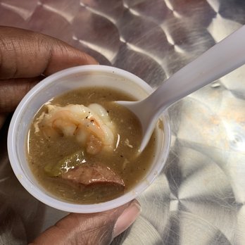 Georgia's Catfish Kitchen - Sample of shrimp, chicken, & sausage gumbo. - Seafood Near Me - Humble, Texas