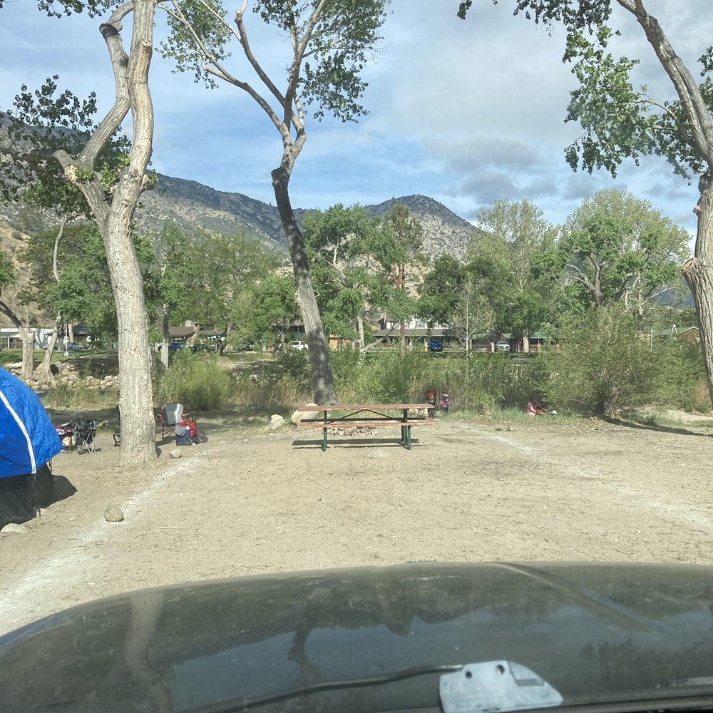 The distance of the campground from each other The distance of the campground from each other