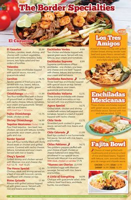 Menu photo 4 The Border Mexican Restaurant Cedartown, GA Menu photo 4 The Border Mexican Restaurant Cedartown, GA