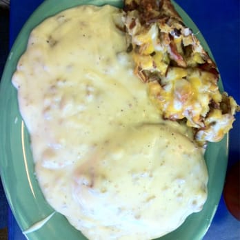 Stack'em High Pancakes & So Forth - Holy sausage gravy & biscuits! (with smothered hashbrowns) - Pancakes Near Me - Kill Devil Hills, North Carolina Stack'em High Pancakes & So Forth - Holy sausage gravy & biscuits! (with smothered hashbrowns) - Pancakes Near Me - Kill Devil Hills, North Carolina