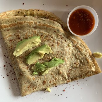 iJAVA Cafe - Chicken Pesto Crepe - Cafes Near Me - San Jose, California