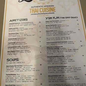 Eathai - Menu - Thai Near Me - Boca Raton, Florida