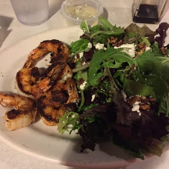gogo gumbo! - Blackened Shrimp and green salad - Seafood Near Me - Boyd, Texas gogo gumbo! - Blackened Shrimp and green salad - Seafood Near Me - Boyd, Texas