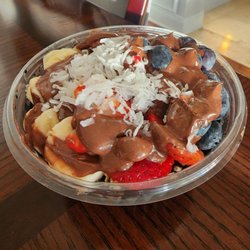 Juice Tap - Darth Vader smoothie bowl.