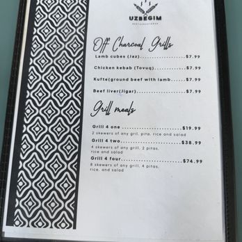 Uzbegim - Menu - Halal Near Me - Nashville, Tennessee Uzbegim - Menu - Halal Near Me - Nashville, Tennessee