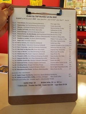 Menu photo 5 Mei Wah Beer Room Isleton, CA