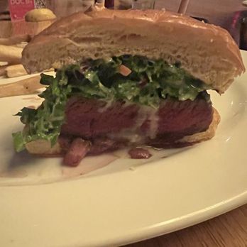 Doc B's Restaurant + Bar - West Coast Steak Sandwich - New American Near Me - Fort Worth, Texas