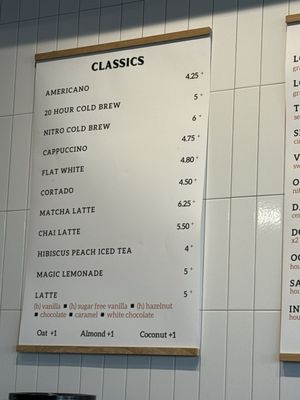 Menu photo 2 Instill Coffee Cedar Park, TX