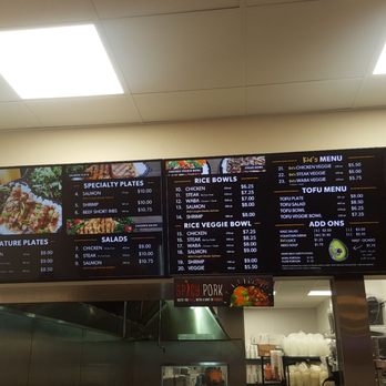 WaBa Grill - Menu - Fast Food Near Me - Anaheim, California