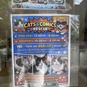 Cats and Comics Rescue - Animal Shelters Near Me - Upland, California