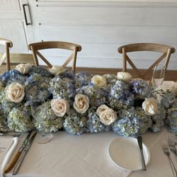 Coventry Crossing - Blue hydrangeas were stunning!