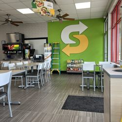 Subway - Inside seating