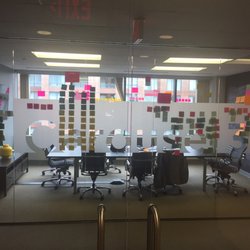 Carousel30 - Conference room with work in progress.