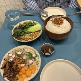 Munggo and Kare Kare. Munggo and Kare Kare.