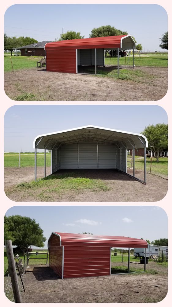 Slide of JC Benz Carports