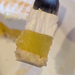 Swiss Chalet - Cross-section of my lemon meringue pie