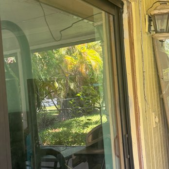 Locktight Impact - siding for my backyard sliding door removed and not done, left like this - Windows Installation Near Me - Fort Lauderdale, Florida Locktight Impact - siding for my backyard sliding door removed and not done, left like this - Windows Installation Near Me - Fort Lauderdale, Florida