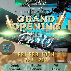 Rucker's Sports Lounge - GRAND OPENING PROMO ANNOUNCEMENT