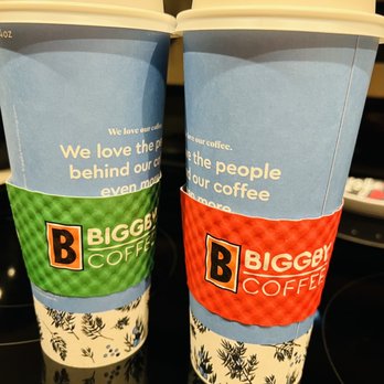 Biggby Coffee - Red Velvet Latte and Salted Caramel Latte with Oat Milk - Coffee & Tea Near Me - Westfield, Indiana Biggby Coffee - Red Velvet Latte and Salted Caramel Latte with Oat Milk - Coffee & Tea Near Me - Westfield, Indiana