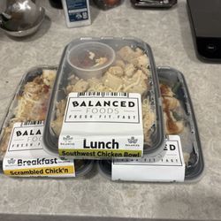 Balanced Foods - Lunch and breakfast!
