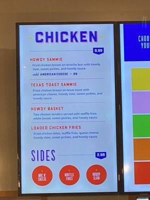 Menu photo 8 Howdy Hot Chicken Sugar Land, TX
