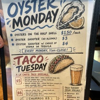 Seven Seas Bar and Grill - Specials - Seafood Near Me - Vista, California Seven Seas Bar and Grill - Specials - Seafood Near Me - Vista, California