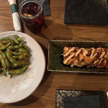 Maguro Sushi - Kimchee Garlic Edamame and Bien Pegao' - Sushi Bars Near Me - Orlando, Florida