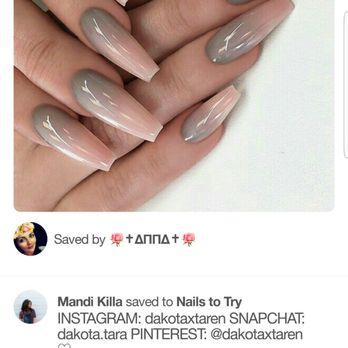 Katie Nails - I showed this pic and they came through with it, a little different but i love mine cause it was one of a kind haha - Nail Salons Near Me - Norwalk, California Katie Nails - I showed this pic and they came through with it, a little different but i love mine cause it was one of a kind haha - Nail Salons Near Me - Norwalk, California