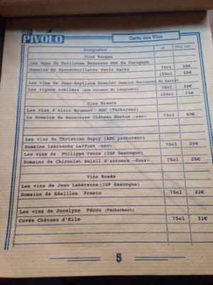 Menu photo 3 Le Pivolo Toulouse, 31