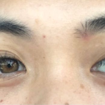 Jenna’s Beauty Zone - When I first got my lashes done. - Eyelash Service Near Me - Rosemead, California