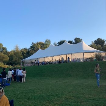 Hawk Ridge Winery - Tent where live music is performed - Wineries Near Me - Watertown, Connecticut